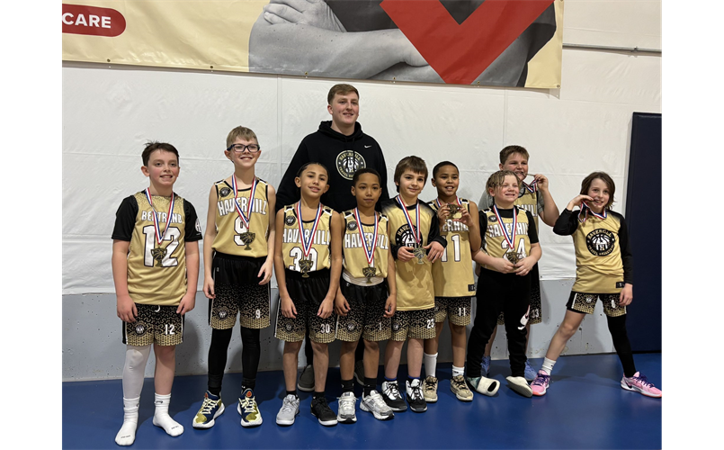 4th Grade Gold 2025 MLK Bracket Challenge Champs!